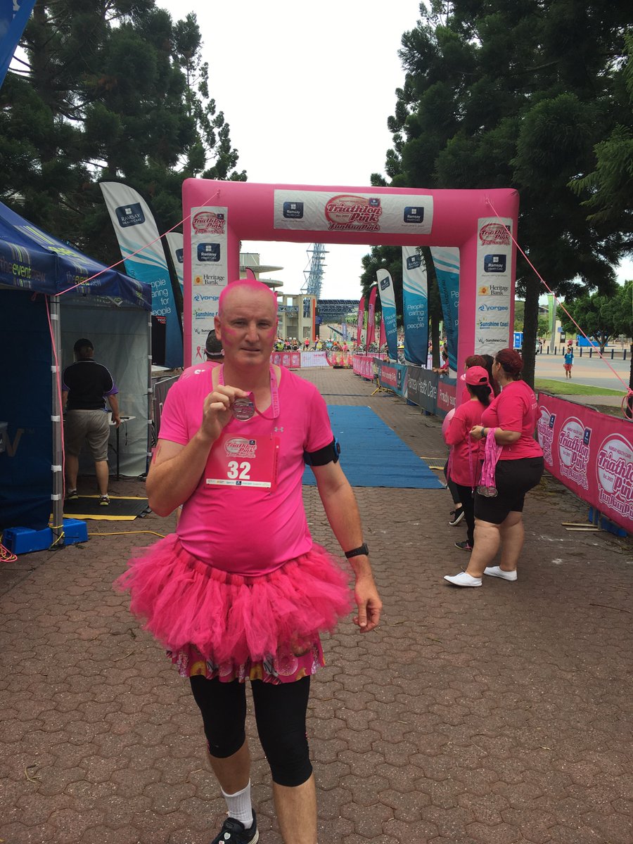 JaseAURunner's tweet photo. #funrunpink done in 29:50 for 6k. #prettyinpink thanks to #runningtutu by 26.Tutu #donut #runningskirt by Sparkle Athletic #ipinkican #triathlonpink #runsintutus #running #instarunners #sydneyinstarunners #teamsparkle #runsintutus #pinkhair #triathlonpink Triathlon Pink https://t.co/OSpjYXc8P2