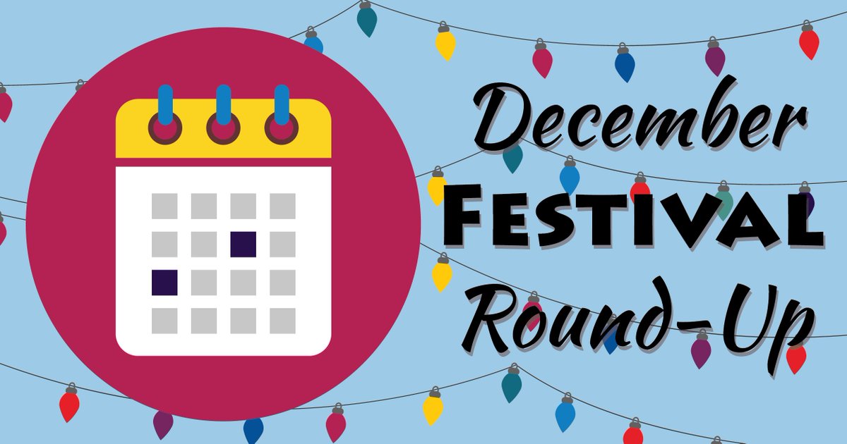 🎅It's the most wonderful time of the year!🎄
bit.ly/DecemberFestiv…
