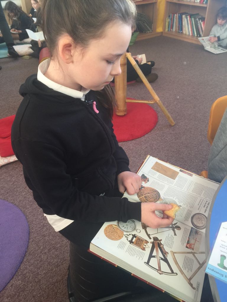 WBurghPrimary's tweet photo. P6 enjoying a biscuit and a good read in our fabulous library. #BookWeekScot #WillybugsRead https://t.co/A8yB4O5hMX