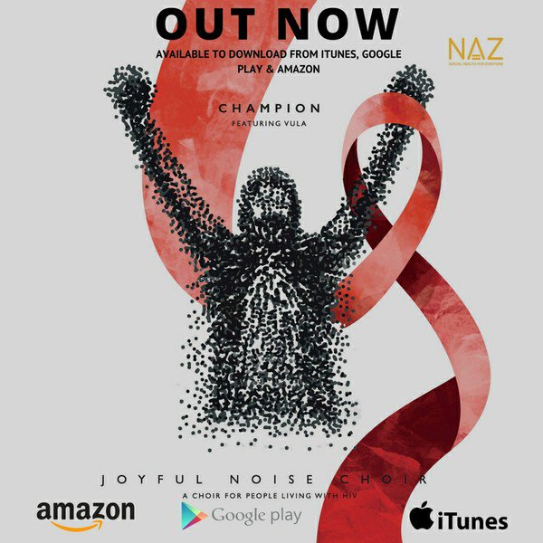 NazProjectLdn's tweet photo. Let the music fight the stigma! The #JoyfulNoiseChoir's fundraising single "Champion" is out now to mark #WorldAIDSDay By downloading it you'll be supporting the work we do to improve sexual health for BAME communities
iTunes https://t.co/H4KqkjmkTb
Amazon https://t.co/GrcyhdLzZA https://t.co/ECIiZubXSS