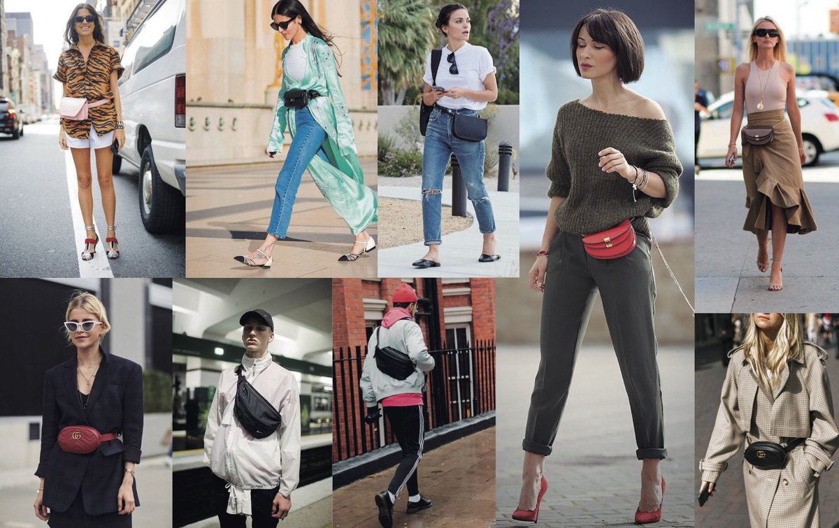 Branded_Tweetz's tweet photo. • STREETSTYLE ALERT: The Fanny Pack is Back! • https://t.co/It4spvuDeD