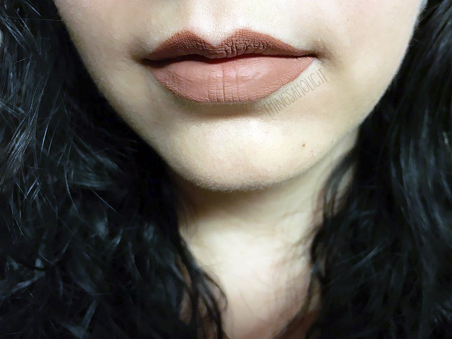 thingsaholic's tweet photo. Per il #makeupoftheday di oggi Elena indossa uno dei nuovi colori dei liquid lipsticks EVER di #wemakep : Hulalai Umber (09), un nude freddo sui toni del beige 💫 https://t.co/LXtma24mrP