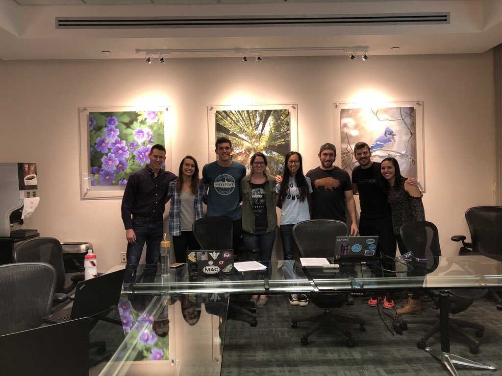 TheSladeLab's tweet photo. As elusive as the Yeti, here is a picture of my ENTIRE amazing group in one location, running their own journal club. #proudpi #fridaynightscience https://t.co/H9YqmaEDMV