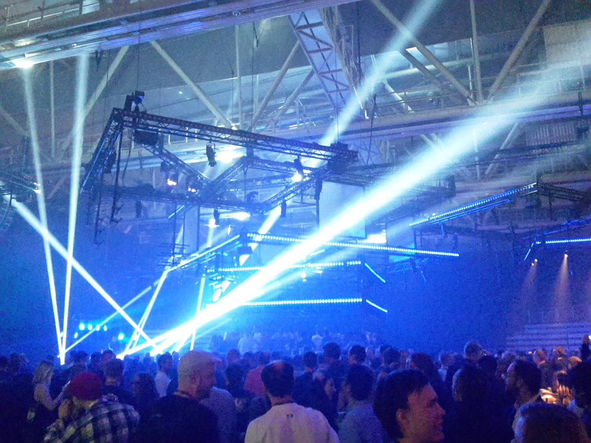 J_M_Siebert's tweet photo. Now its #slush17 party time.  See you next year @ #slush18. #slush17 Changed a damn thing for #basf40 #digitalization. https://t.co/sNhWBqxnAO