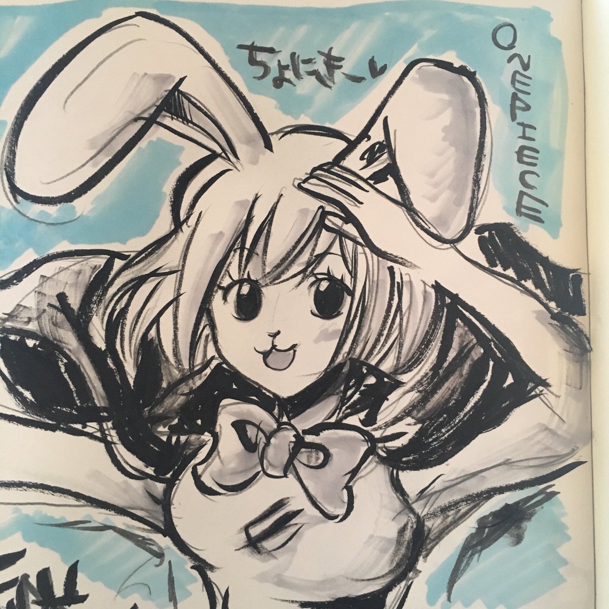 えるく Onepiece ワンピース チョニキ キャロット うさぎ