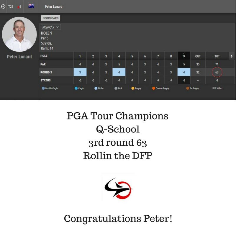 DFputters's tweet image. Congratulations Peter for your 3rd round 63 rollin the DFP #directedforceputters