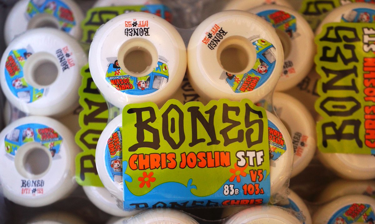 BONESWHEELS's tweet photo. Grab a set of @chrisjoslin_'s Pro STFs at a skateshop near you #SLIDEABILITY https://t.co/4ge4rjgcBl