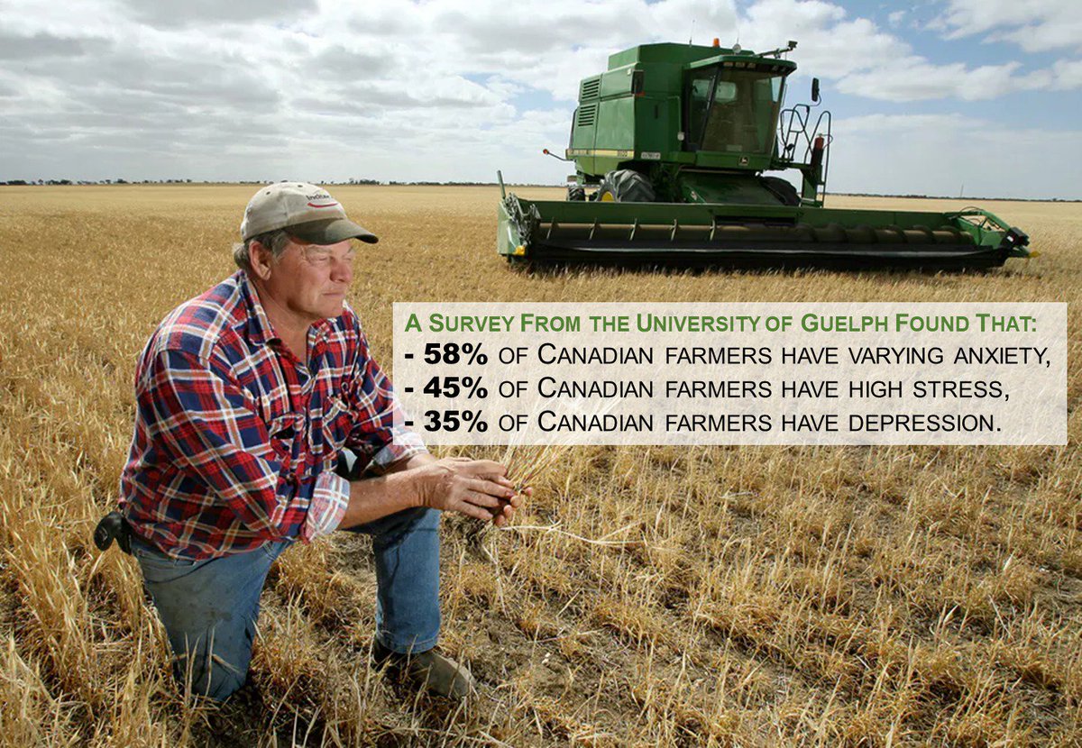 One of my core business values is to increase the awareness around mental health in agriculture.