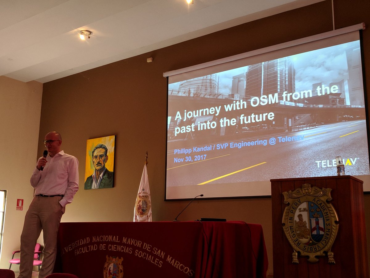 mapanauta's tweet image. A journey with #osm from the past into the future by @apphil #SOTMLATAM2017