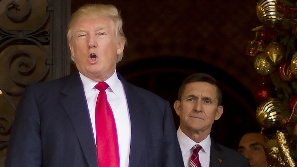 thehill's tweet photo. Federal prosecutors: Flynn coordinated Russia contacts with Trump officials at Mar-a-Lago https://t.co/xYZ0FtOUWk https://t.co/IgmRAYyfTZ