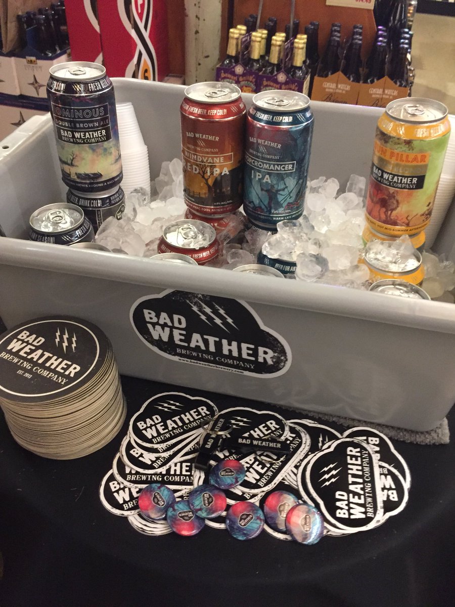 Weekend starts <a href="/southlyndale/">South Lyndale Liquors & Market</a> sampling <a href="/BadWeatherBrew/">Bad Weather Brewing</a> 5-7pm