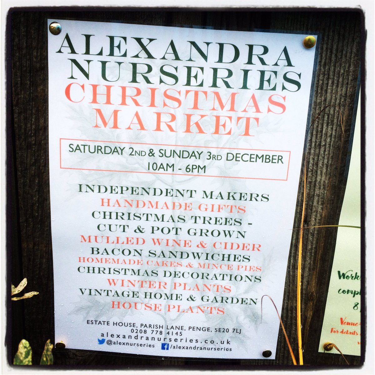 Really looking forward to selling my wares here this Sat &amp; Sun 10-6pm @AlexNurseries #michellepoultneydesigns #alexandranurseries #buylocal #selondoncreative #handmadewithlove #christmasmarket