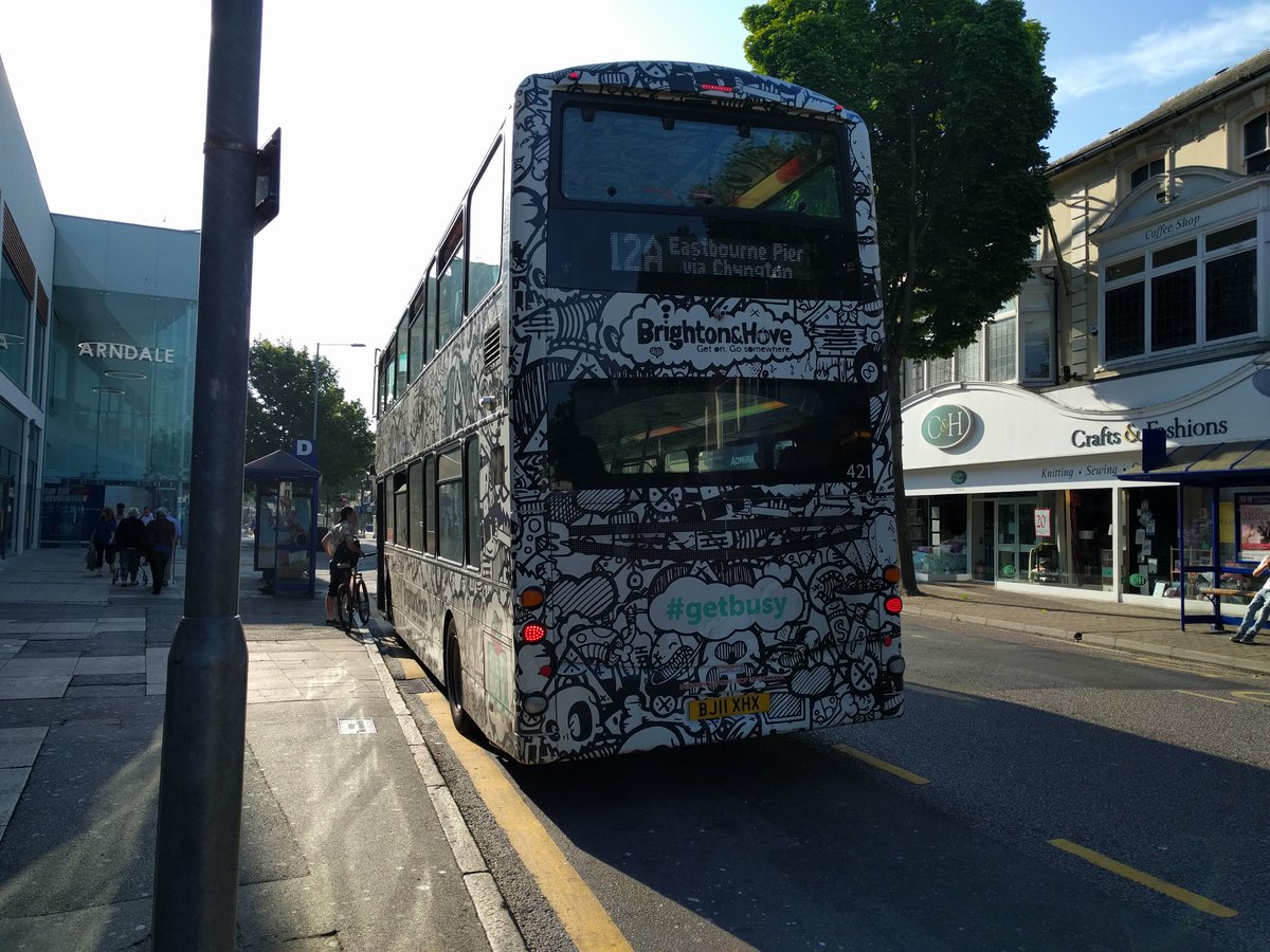 TheFruitBowlCo's tweet photo. Thought I'd get involved with Advent by sharing the 25 best bus routes I've travelled on this year.

Kicking off my #AdventCalendarOfBuses is Brighton &amp; Hove's #Coaster12 between Brighton, Seaford &amp; Eastbourne - a frequent route with great views of the South Downs. https://t.co/GPGMfzNYZx