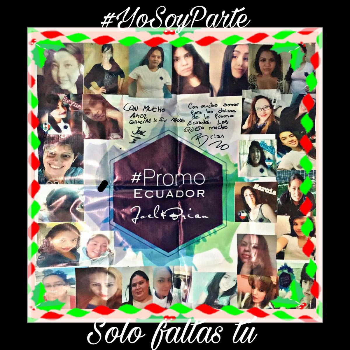 yaretzichavez99's tweet photo. @decasaencasatc asi es! La #PromoEcuadorJyB te invita a ser parte de esta gran familia y apoyar a @JoelyBrian que esperas! Unete ya!! https://t.co/evILG31X9e