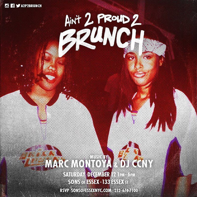 A2P2BRUNCH's tweet photo. Brothas from different mothas @djmarcmontoya & @djccny doubling up on tomorrowโs #A2P2B https://t.co/rsSdowPwF7 https://t.co/N24GmfNcLM