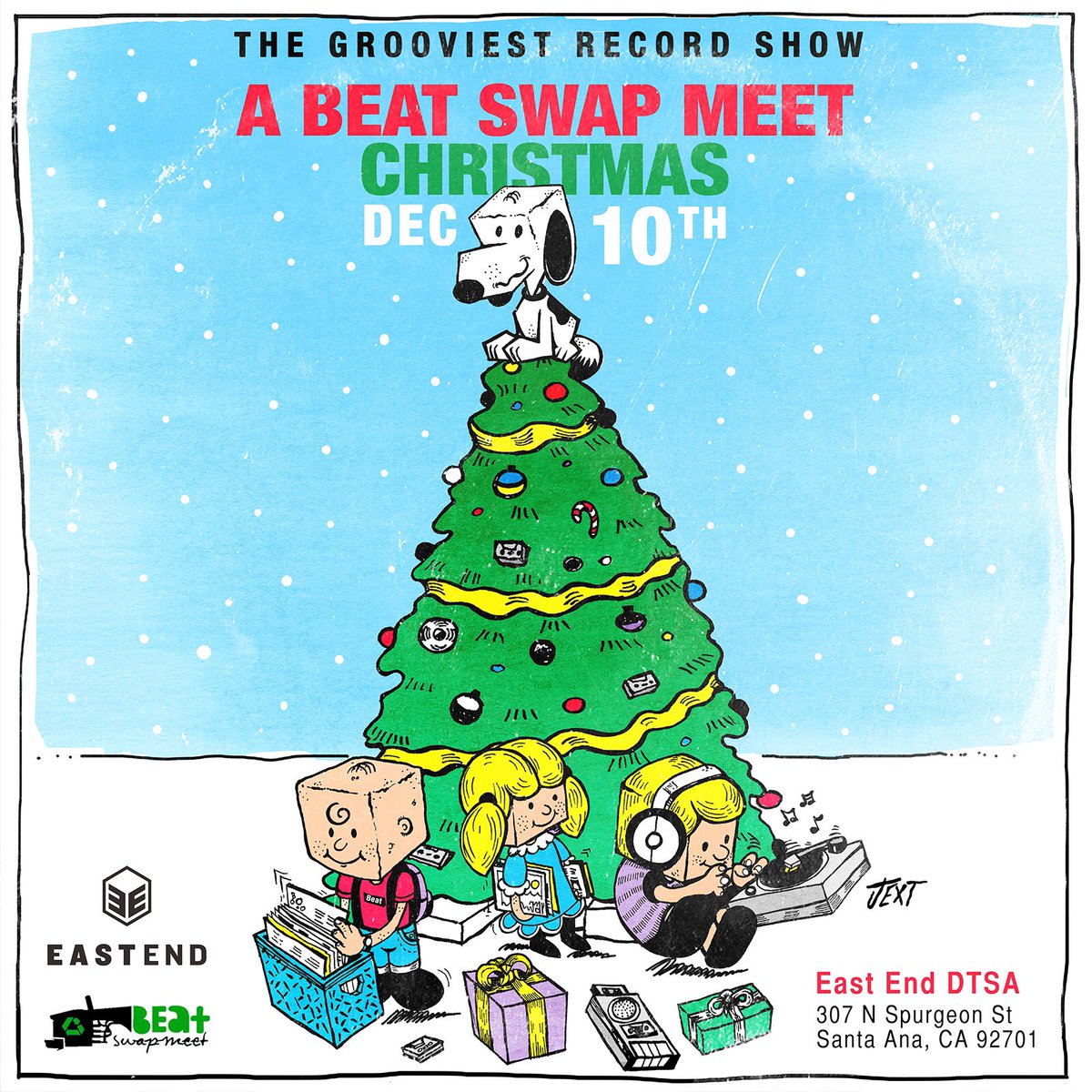 samuraicampion's tweet photo. Join @OMCRecordz Sunday December 10th at the @beatswapmeet Christmas in Santa Ana on East End DTSA 307 N Spurgeon St 92701 we will be selling shirts, beanies, hats, hoodies and more come join us and get your loved ones a gift 🎁 #OMC #onlymakingclassics https://t.co/2FeZlnBGkD