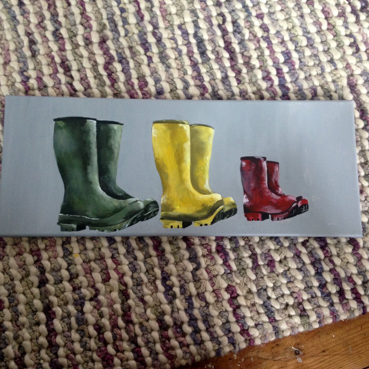 doyle_falklands's tweet photo. We've been busy working on other farms these last couple of weeks and Leigh has been busy in her workshop painting these originals. More of her work can be found on Facebook @lfrart 😊 https://t.co/cUWDDkxmnX