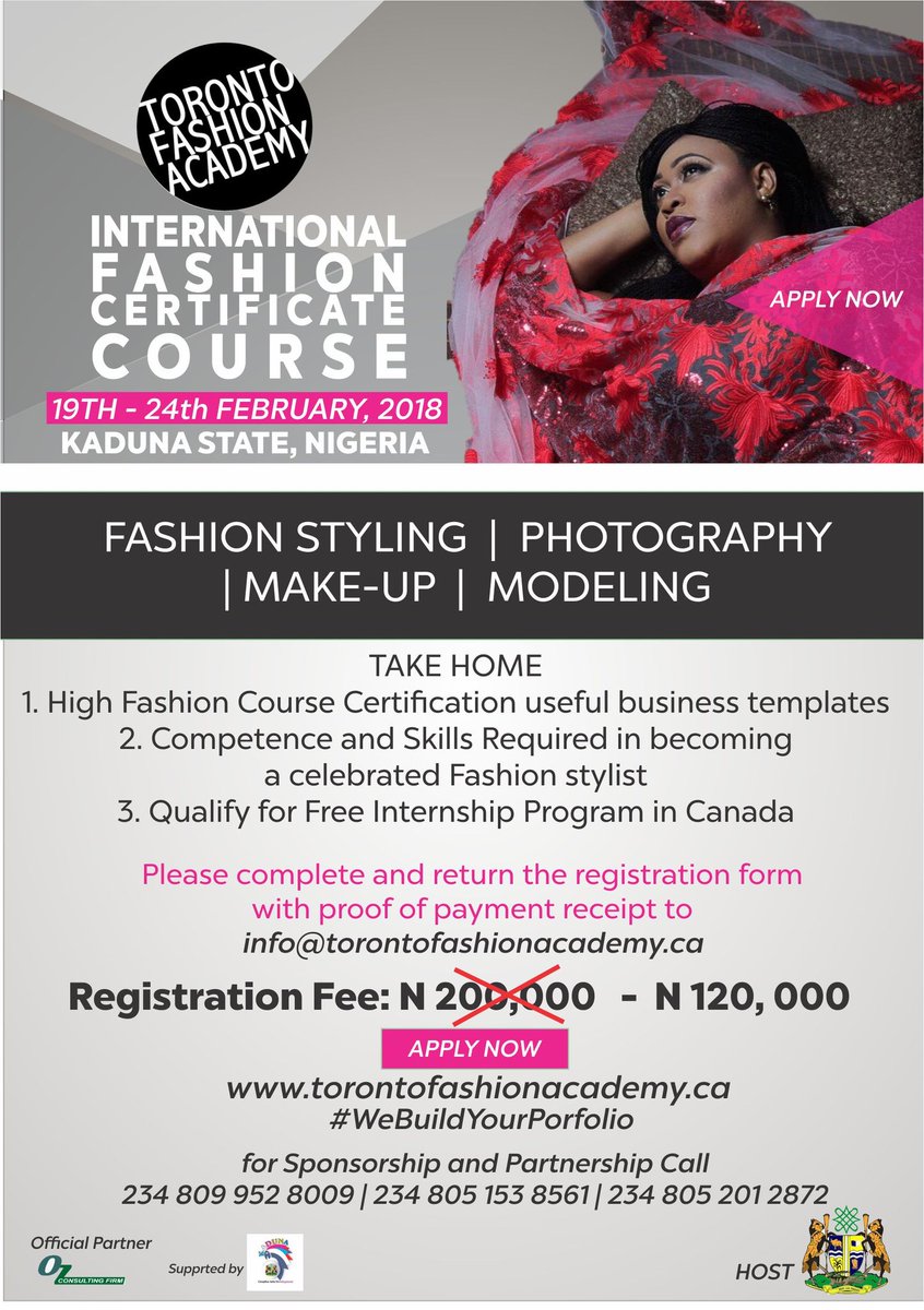 iambimbs's tweet photo. Register now!!! #torontofashionacademy #WeBuildYourPorfolio https://t.co/1u5tvbB5RL