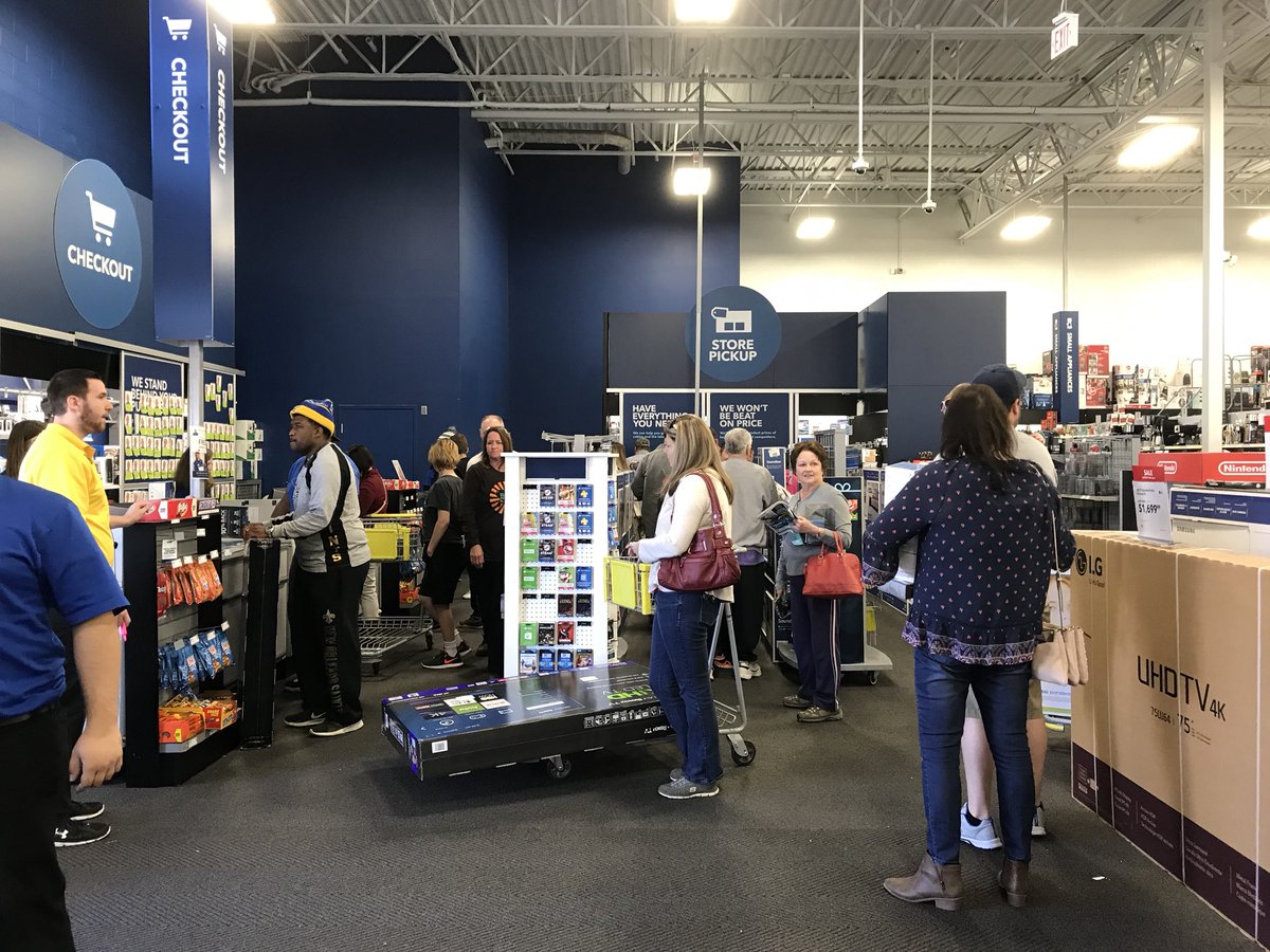 Still busy here at Best Buy Millerville. Sold 2 upgrades to loyal customer of 14 years. <a href="/todd_margavio/">todd margavio</a> <a href="/krisspragg/">Kris Spragg</a>