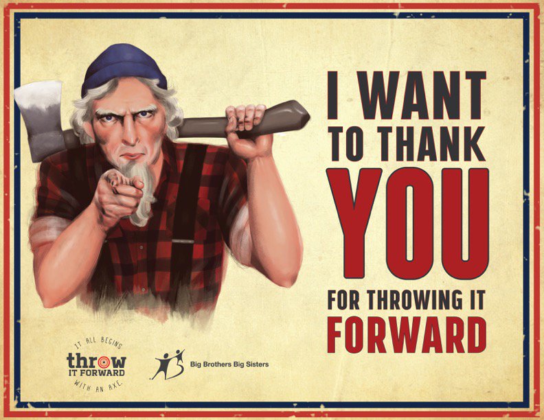 TargetNL's tweet image. Thanks for coming out last week to #ThrowItForward. You helped @BBBSEasternNL raise $23K for future mentoring and recruitment programs in Newfoundland.