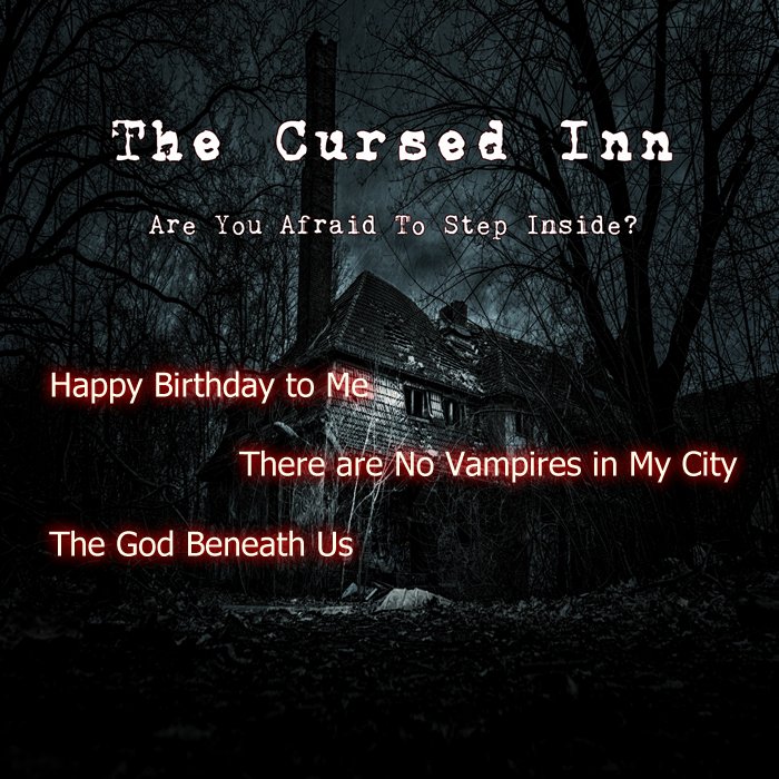 TheCursedInn's tweet photo. We've prepared a new episode to help drown out any noises you might be hearing from the attic.. Listen here: https://t.co/1FSOjbETpi … #horror #podcast #ff https://t.co/NG1lEe5e0X