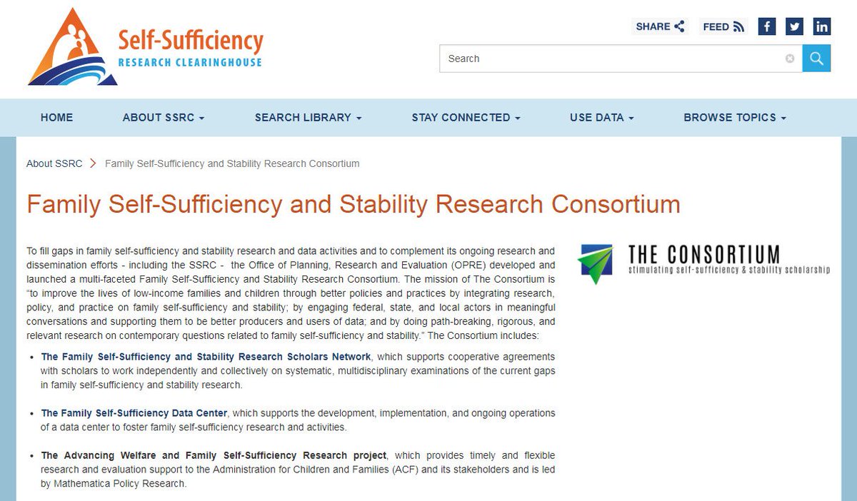 ssrc_dotorg's tweet photo. The @OPRE_ACF Family Self-Sufficiency & Stability Research Consortium has Scholars, a Data Center & original research. What more could you want?! How about one handy link to all 3? #Research4FSS https://t.co/eCu29D4doo https://t.co/7wetrU3foU