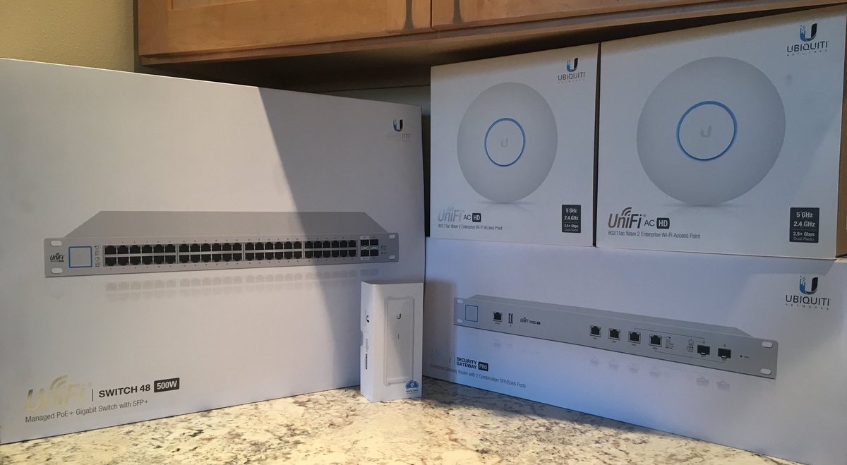 New home = new network !  @ubnt