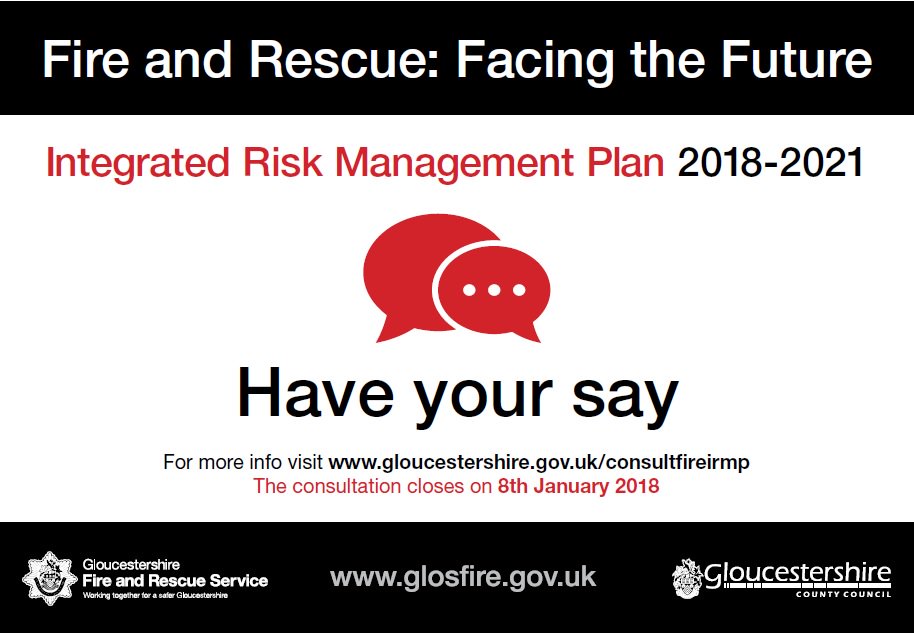 Want to support Gloucestershire Fire and Rescue Service in planning its future? Please give us your views ow.ly/PF0m30fQADp #fireplan
