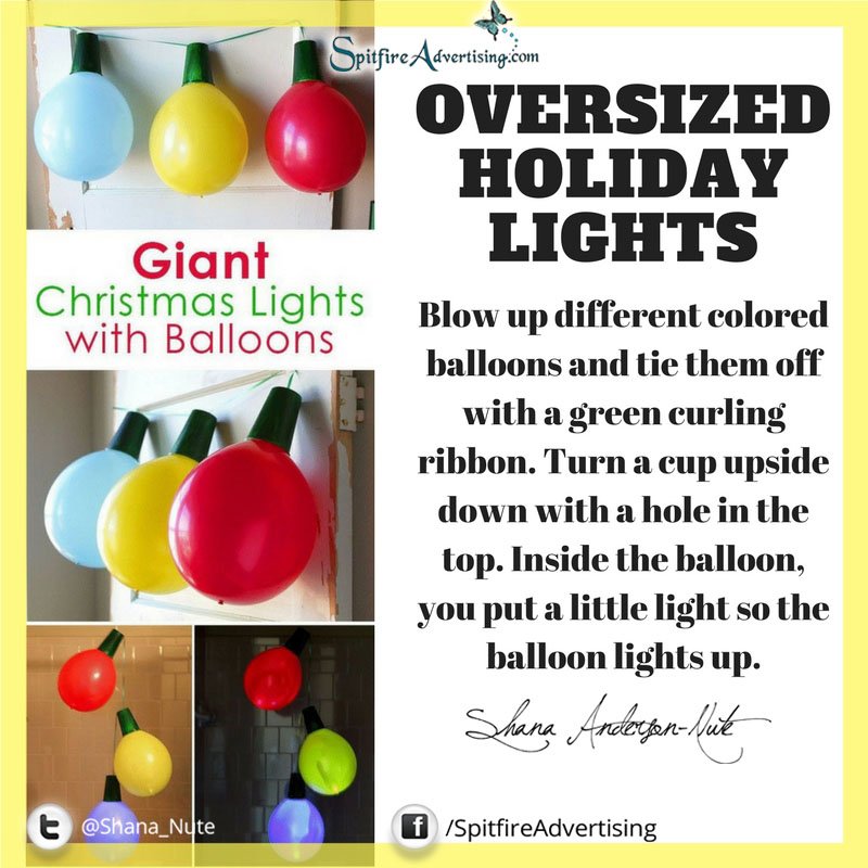 shananute's tweet photo. Here's a great decor idea for your holiday party and events.
Full blog post: https://t.co/5m0WVNrF7H
#Advertising #Clients #TargetAudience #Branding #Brand #Market #Marketing #BusinessOwners #RaffleItems #FunEvent #PromotionalItems #PromotionalGifts #PromotionalProducts https://t.co/DZCgPkRbL6