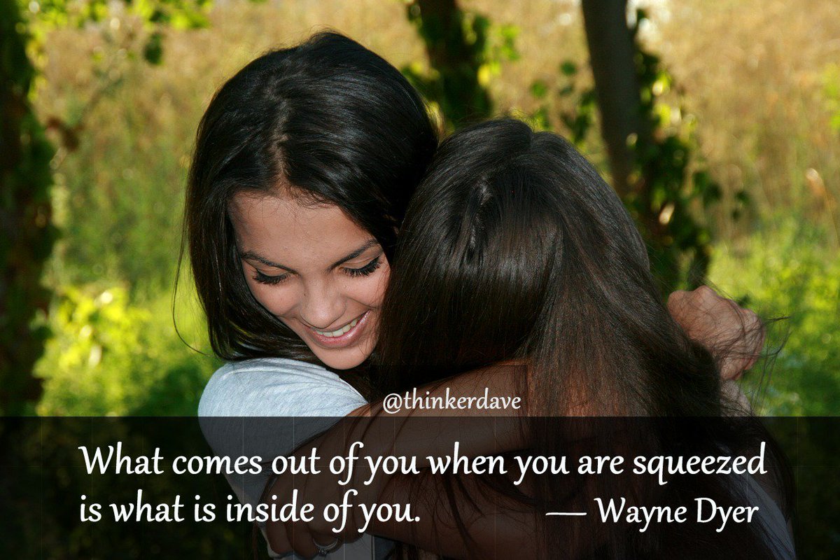 KevinMichael999's tweet photo. What comes out of you when you are squeezed is what is inside of you.

#WayneDyer  #JoyTrain https://t.co/q7MC23Pv7O