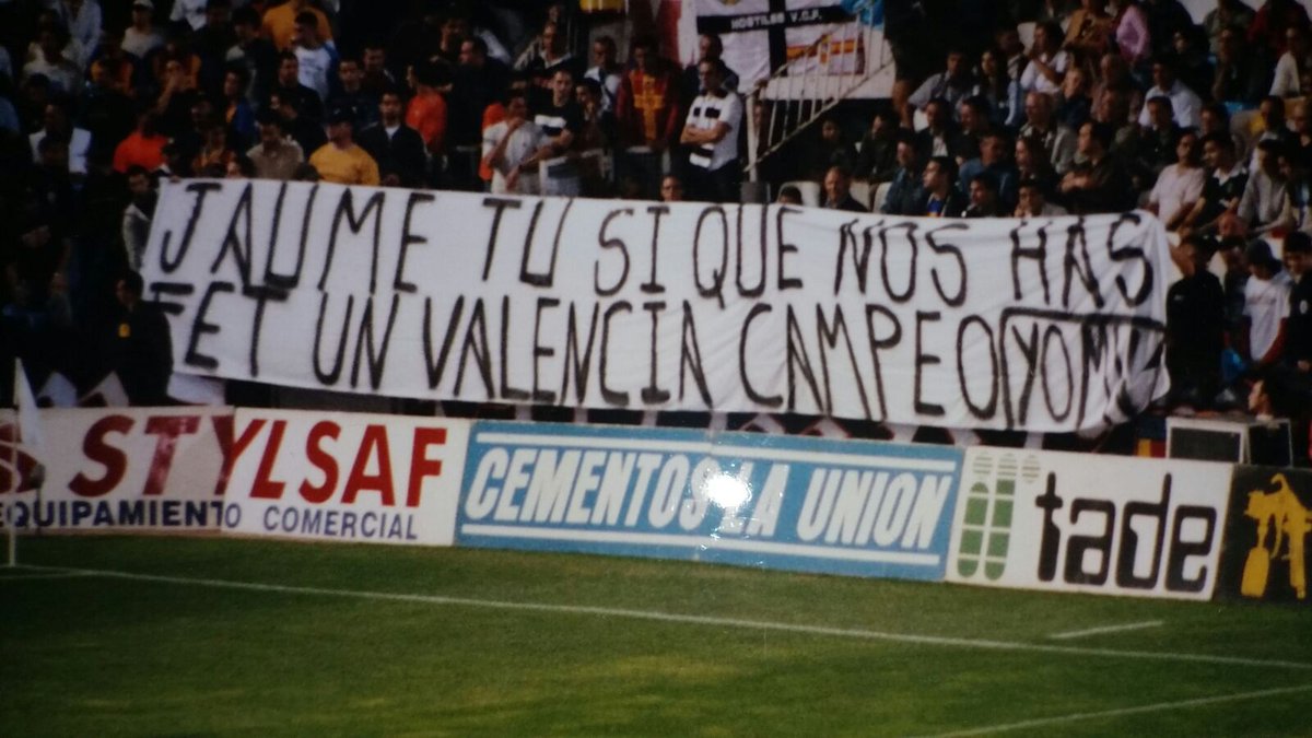 Valfaraig78's tweet photo. JAUME TU SI QUE NOS HAS FET UN @valenciacf Campeó.
Gràcies #DEPJaumeOrtí #EternoJaumeOrti https://t.co/3jw0uB08FM