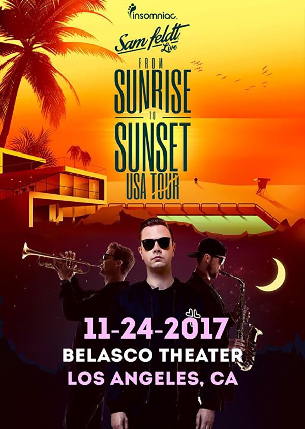 EDMIdentity's tweet photo. Looking to dance off your Thanksgiving Dinner tonight? Follow us, like & RT this tweet for your chance to win a pair of tix to catch @SamFeldtMusic tonight at @BelascoLA!
#SamFeldt #EDMIdentity #EDMID #Insomniac https://t.co/0iR0OtjZdC