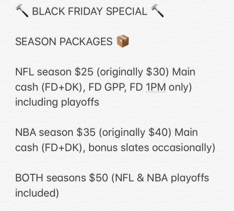 DFSClutchBoy's tweet photo. BLACK FRIDAY DEALS! Hop on board as this deal will only last until midnight. 

🚨 One lucky RTer will win a free season pass of their choice 🚨 https://t.co/O8G5M9mT2L