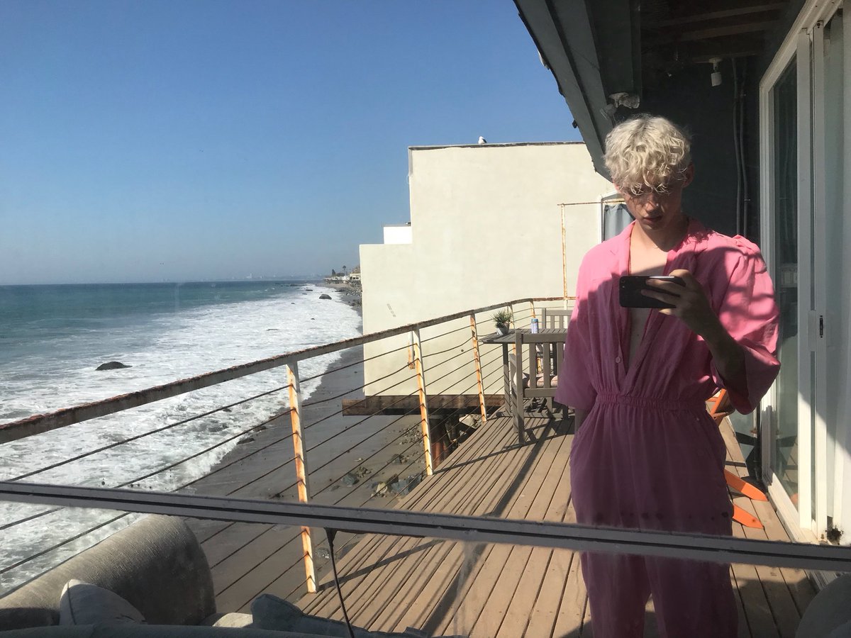 “Pretty in pink.”