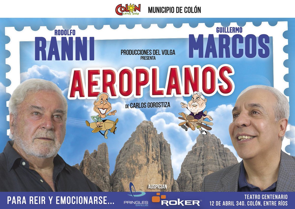 Temporada Teatral en Colón- Primeras funciones: viernes 1 y sábado 2 de diciembre a las 22:00hs