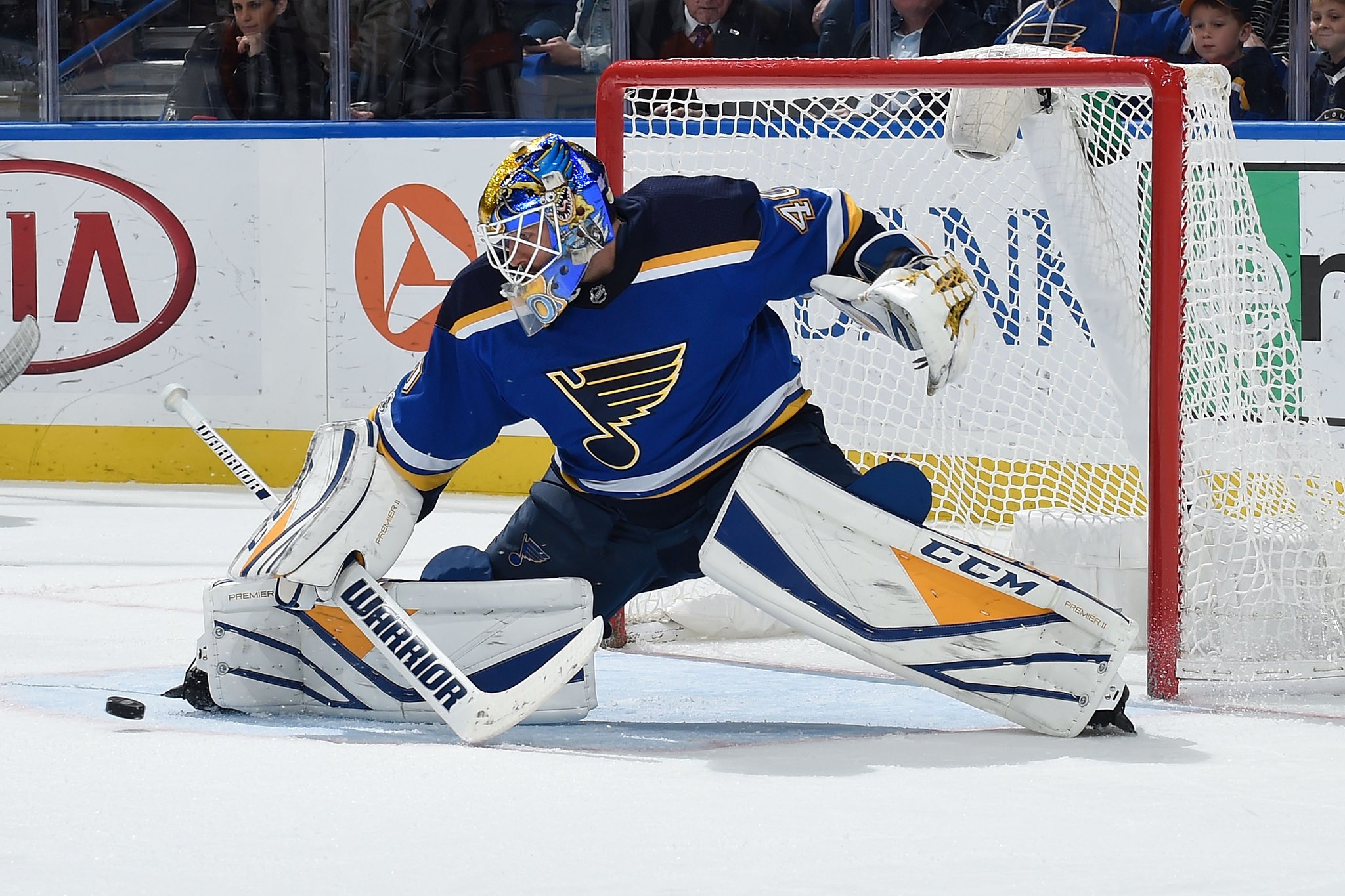 Tendy Gear on Twitter: &quot;Carter Hutton St Louis Blues CCM Premier 2 setup with @monsteractual ...