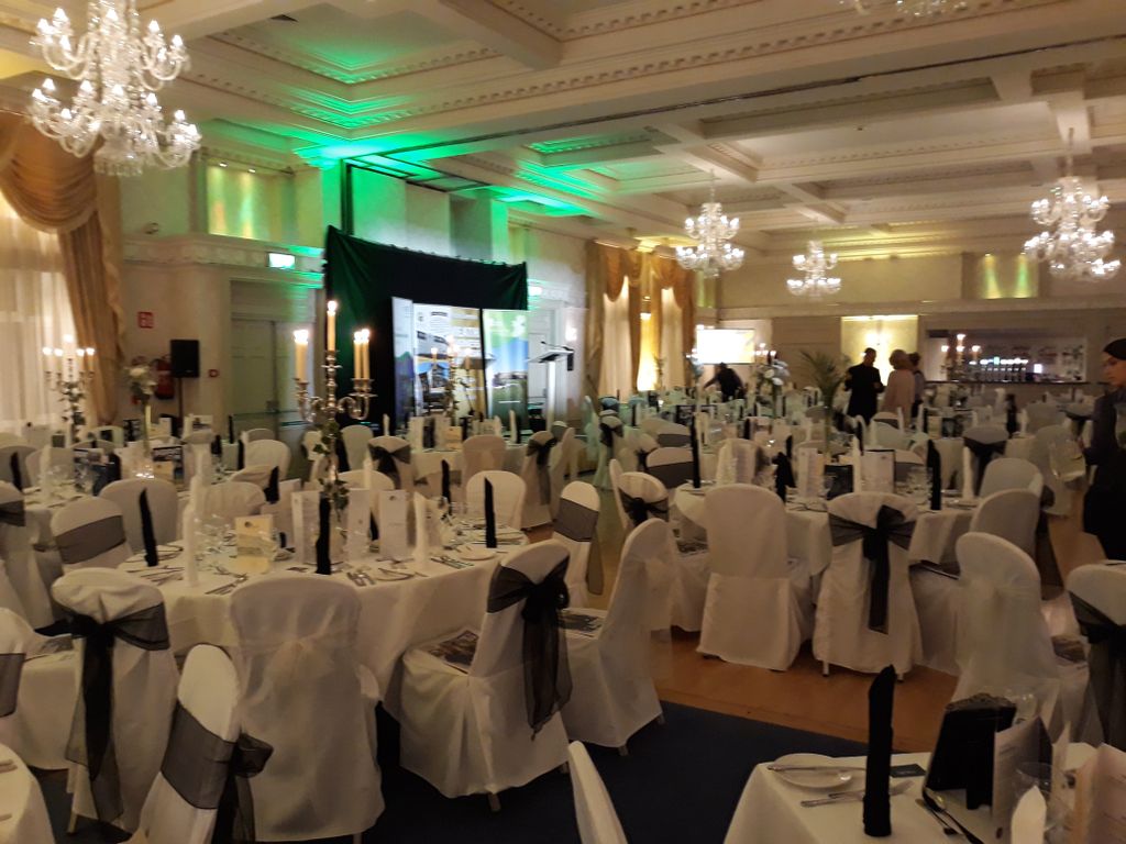 ecomm365's tweet photo. All set for tonight's Meath Business &amp; Tourism Awards - the place looks amazing! #MBTAWARDS2017 https://t.co/cFapHq3Il3