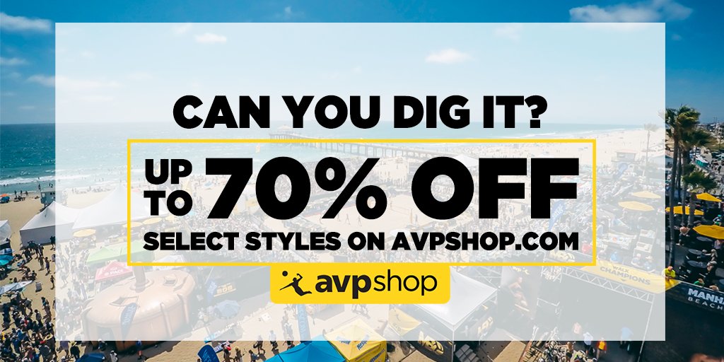 avpbeach's tweet photo. While everyone rushes to the stores, you can beat the crowds and get your #BlackFriday shopping done from the couch! Save up to 70% off select styles in the #AVP Shop and gear up for next beach season! https://t.co/s9pyTYHej3 https://t.co/8V1MjWsdss