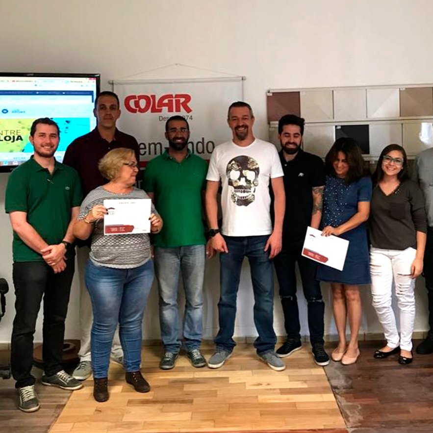 ColarOnline's tweet photo. Finalização de mais uma edição do Curso Universidade do Piso. https://t.co/OxRm9350GR