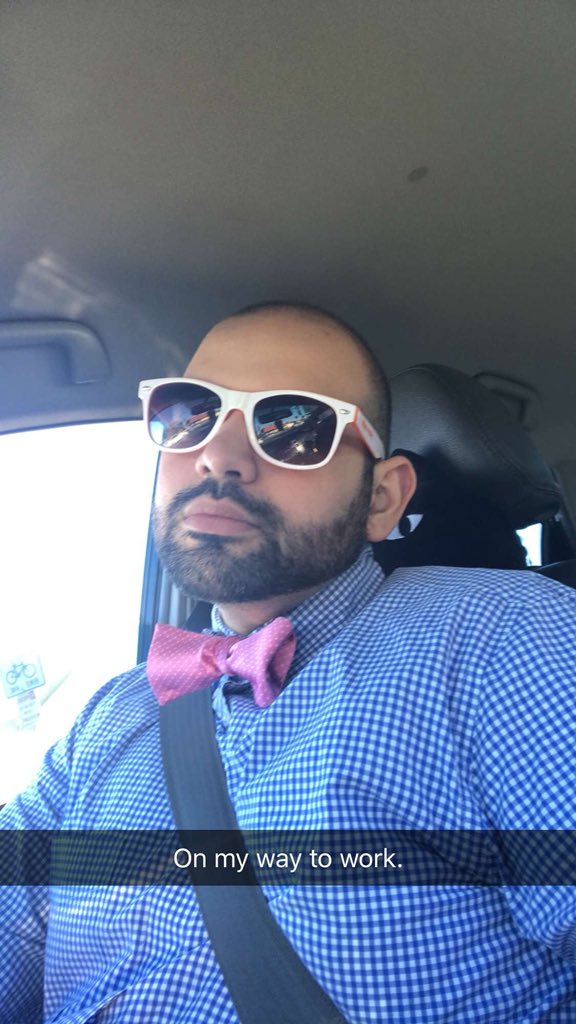 eloylopezcuriel's tweet photo. I said I would not work retail on on #BlackFriday last year and guess what? Iโm not working retail. #butimworking #bowties https://t.co/7EJq5lrwHc