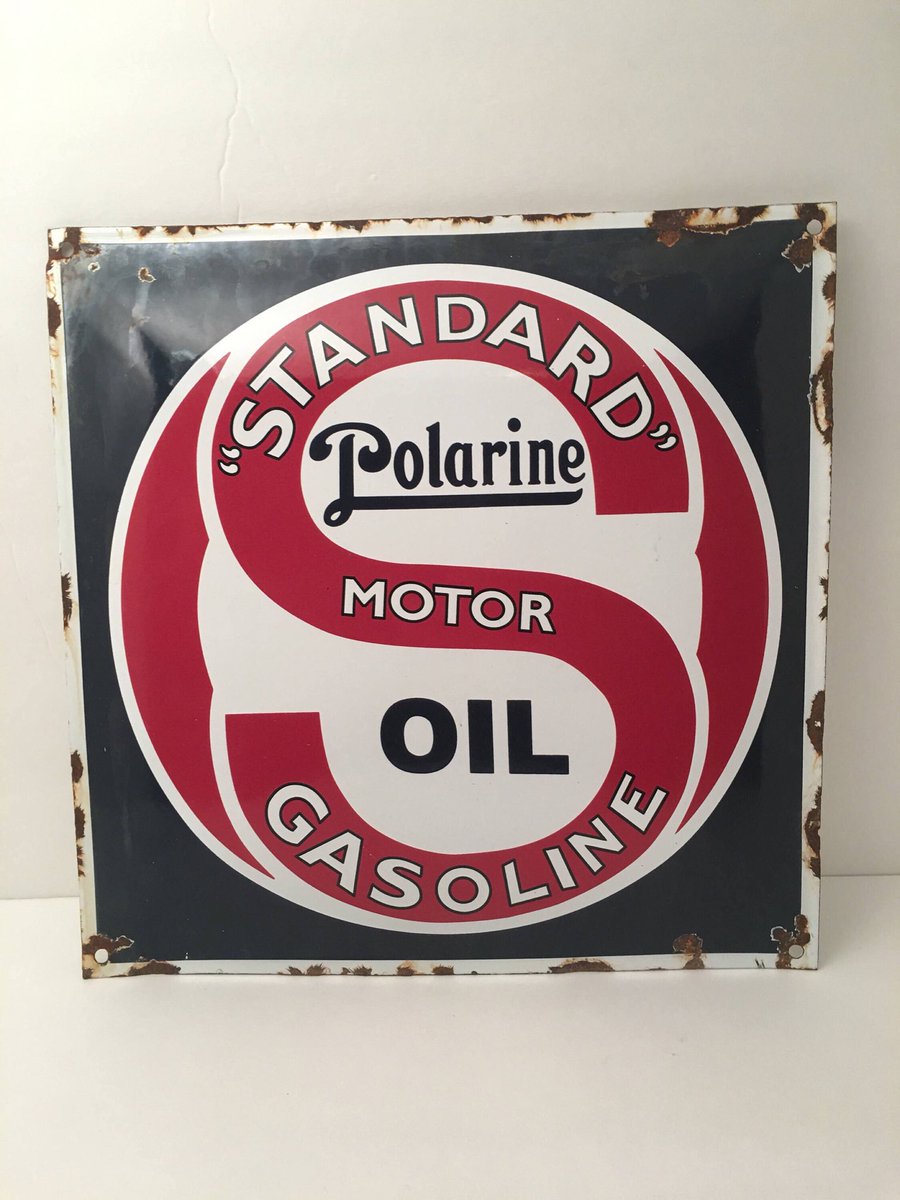 NostalgicDRPro's tweet photo. #etsy shop #porcelain #vintage #collectibles #standard #advertising #decor #sign #oil #nostalgic_productions https://t.co/NecBbZTY0L https://t.co/HjT6JTKkTH