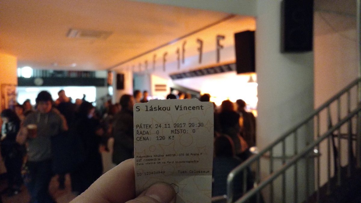 DopravniPoradce's tweet photo. Zázraky se dějí!

Předpremiéra filmu S láskou Vincent byla zcela vyprodaná, ale po osmé pustili pár nevyzvednutých rezervací... 🤗🤗

#Jupiiiii #bioOKO #Movieholic https://t.co/bANXZu1Jqb