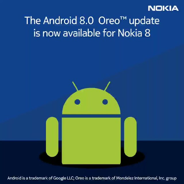 LoveNokiaBlog's tweet photo. 🔥Nokia 8 is now receiving the official Android 8.0 Oreo update😊
#Nokia8 #AndroidOreo #UptoDateAndroid #SecureAndroid #NokiaMobile #Flagship #LoveNokia
https://t.co/Kw2AoIpxx6 https://t.co/QxDBIT5WJs