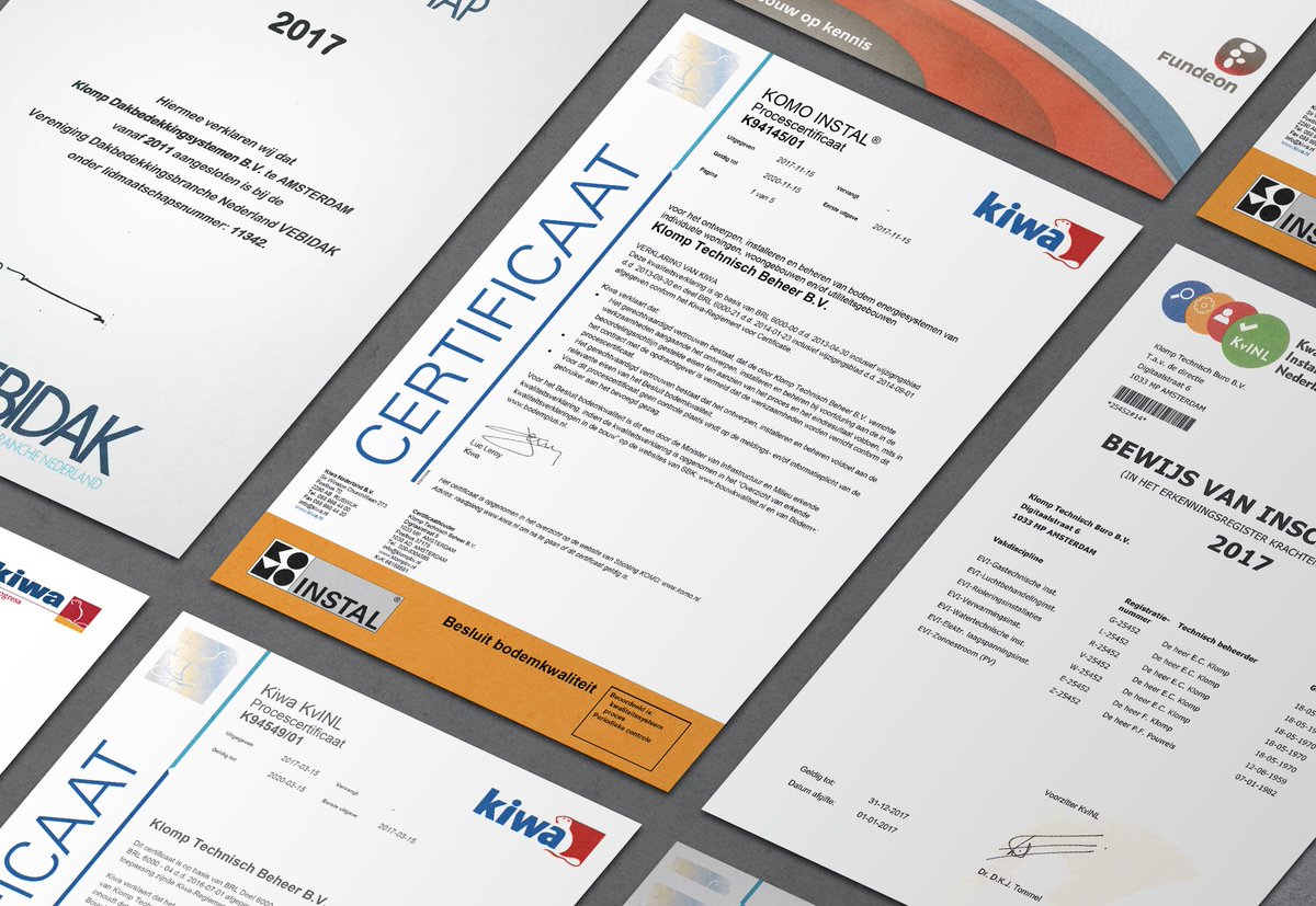 Klomp door @KiwaCert  gecertificeerd conform BRL 6000-21 klompbv.nl/nieuws/klomp-d…