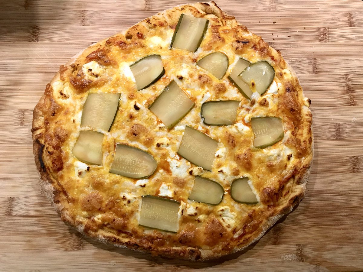 hungrystylist's tweet photo. Our weekly pickle pizza recipe!! 
#picklepizza #teegansnest #minneapolis #mpls https://t.co/dDjJ6kbo5w