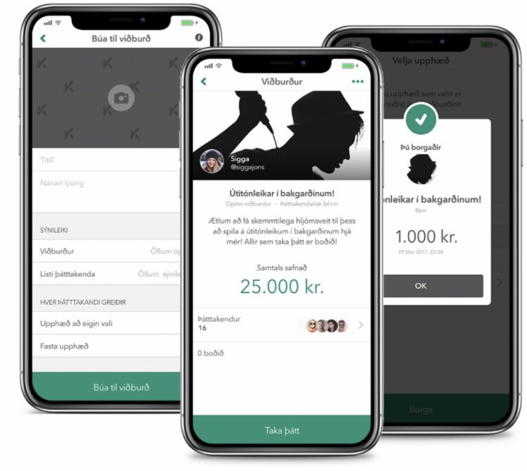 We've built a Money Pool platform ready to be deployed by banks - way to win #psd2 and #OpenBanking. <a href="/islandsbanki/">Íslandsbanki</a> just deployed Money pools for <a href="/KassAppid/">Kass</a>.Read about it here: bit.ly/2zyeB0f