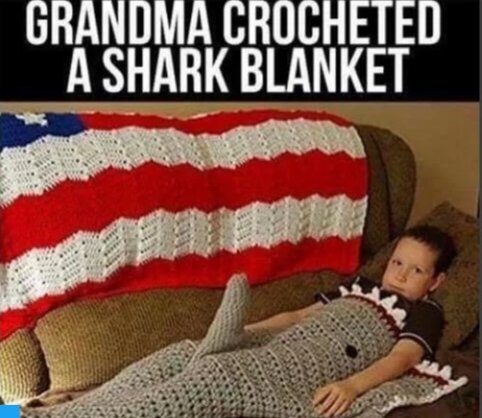 TheHigh5ived's tweet photo. #Crochet #Fail #Sharkfin #DIY #HolidayGift https://t.co/Z20STKAqx8
