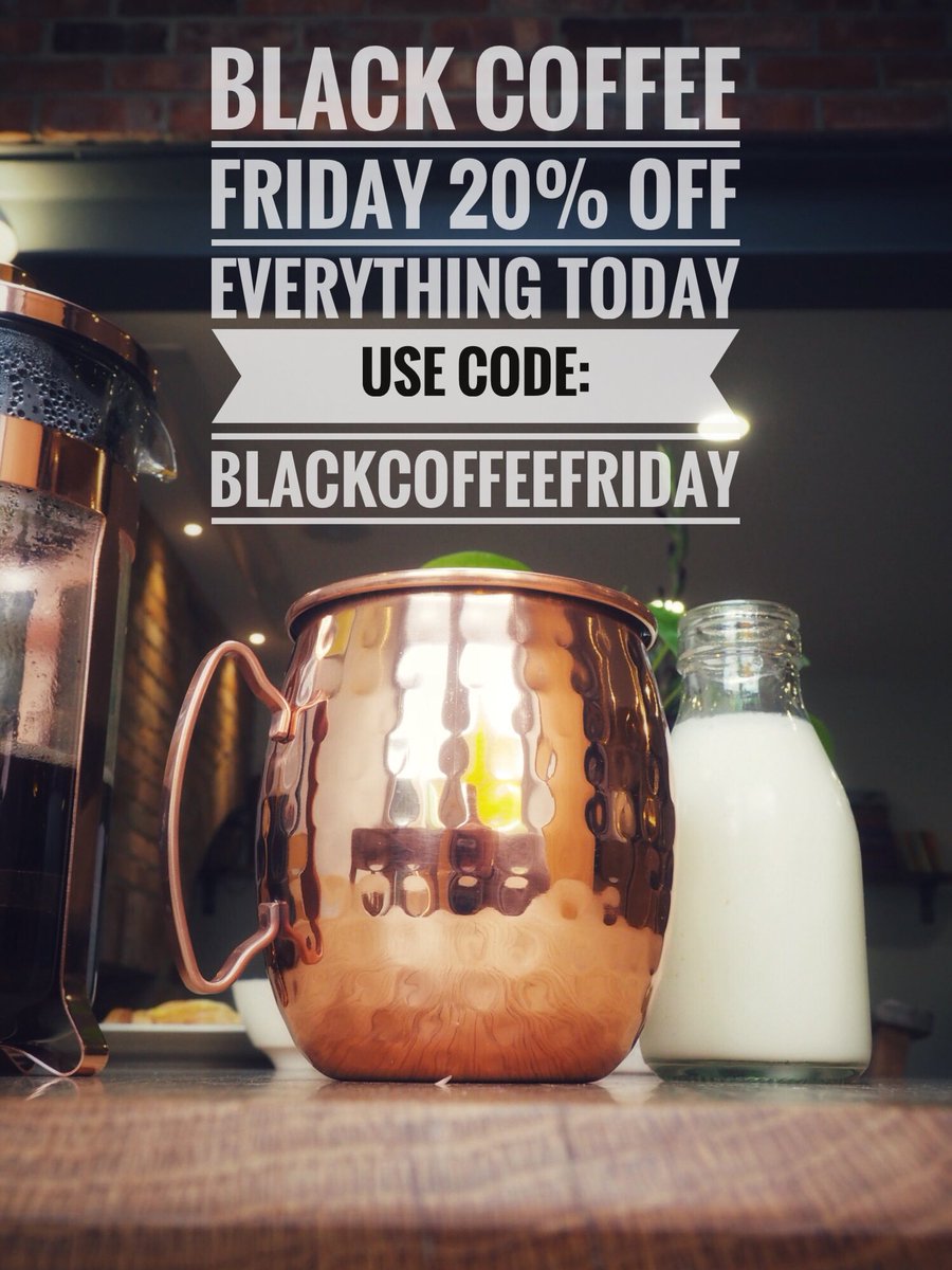 It’s BLACK coffee FRIDAY! This can only mean one thing... you can get your hands on our great coffee at 20% off the normal price today only! squarehouse.coffee