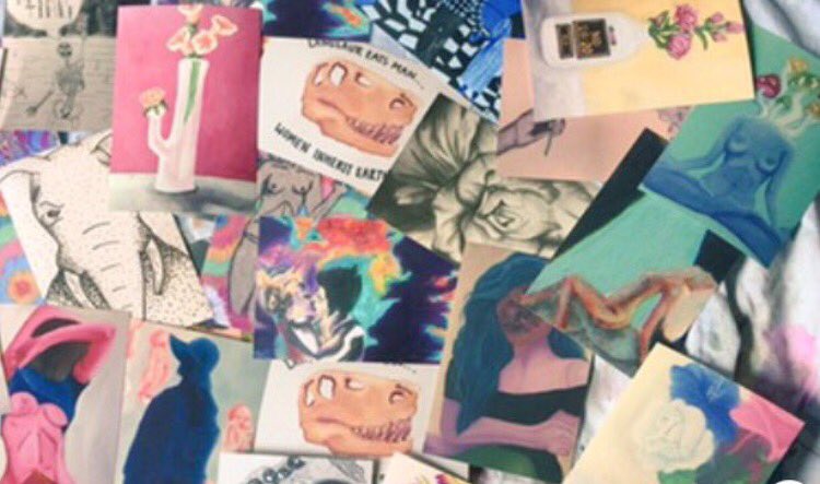AnaSouul's tweet photo. Tell ya momma, Tell ya franz!
Art makes good presents 💌
$5 Prints &amp; Original paintings! ✨

https://t.co/UPM3KfQX0O https://t.co/v4KTkUTe9R