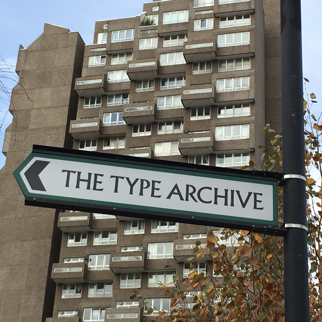 richardprice500's tweet image. En route to the @TypeArchive. No coincidence that all street signs are suddenly in Albertus - a tribute by @atelierwork to Berthold Wolpe, who lived in the area. 
#StructuredPerambulation
#London